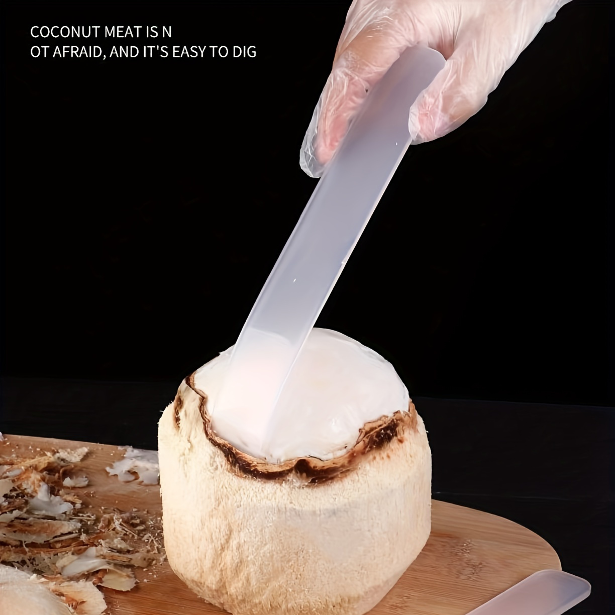 Egg Soft Knife Shelling And Opening Coconut Commercial Professional Coconut  Artifact To Dig Coconut Meat And Chop Coconut Green Special Knife - Temu