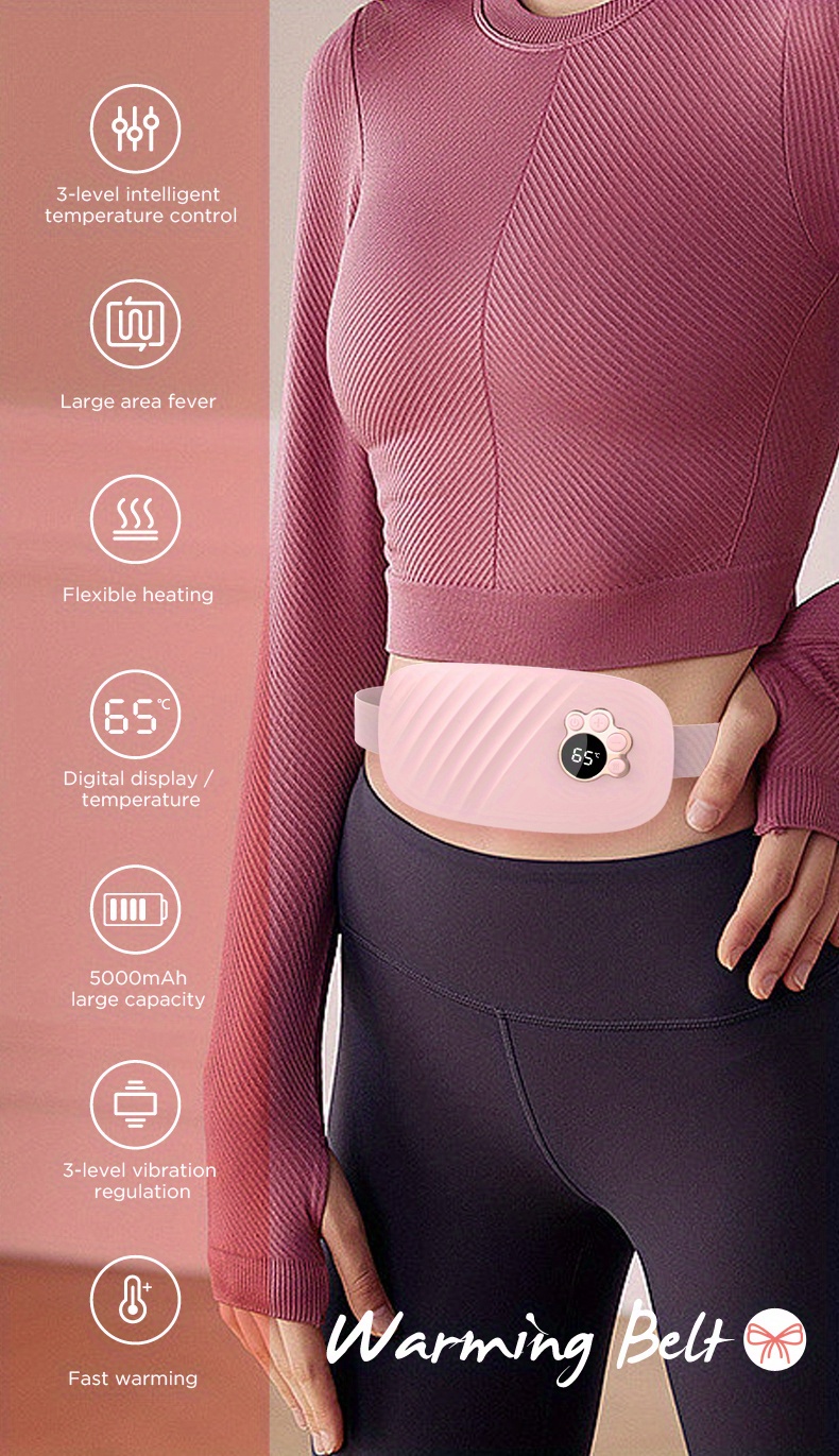 Charging Thermal Girls Physiological Waist Thermal With Permanent Massage  Thermal Massage Nursing Tool 1pc Vibrators - Appliances - Temu