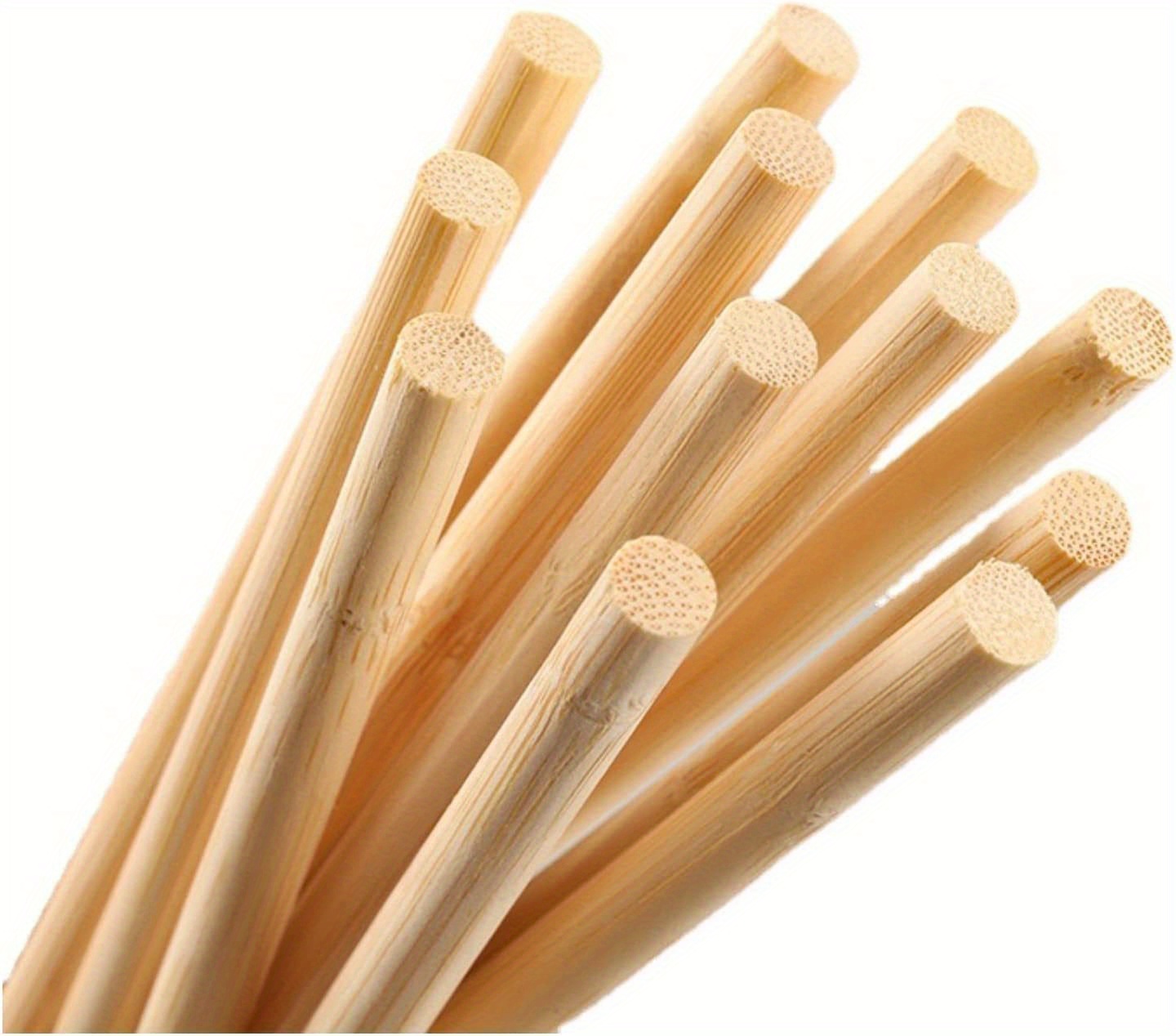 Wooden Dowel Sticks Round Sticks For Pennants Weddings - Temu