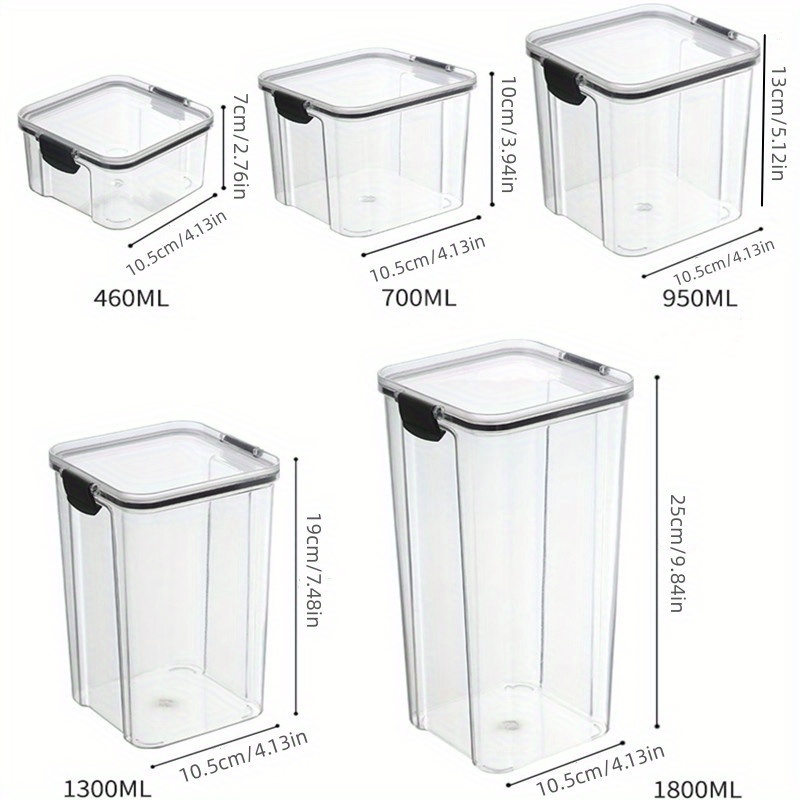 Keep Food Fresh Secure Airtight Food Storage Containers! Temu