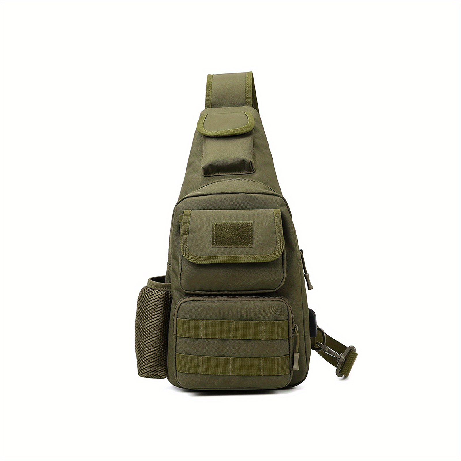 ArmyGreen)Fishing Gear Bag Fishing Storage Bag Fishing Sling