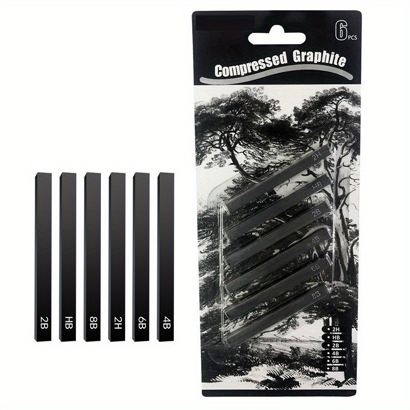 35Pcs Sketch Drawing Pencil Set Carbon Charcoal Graphite Stick Rod