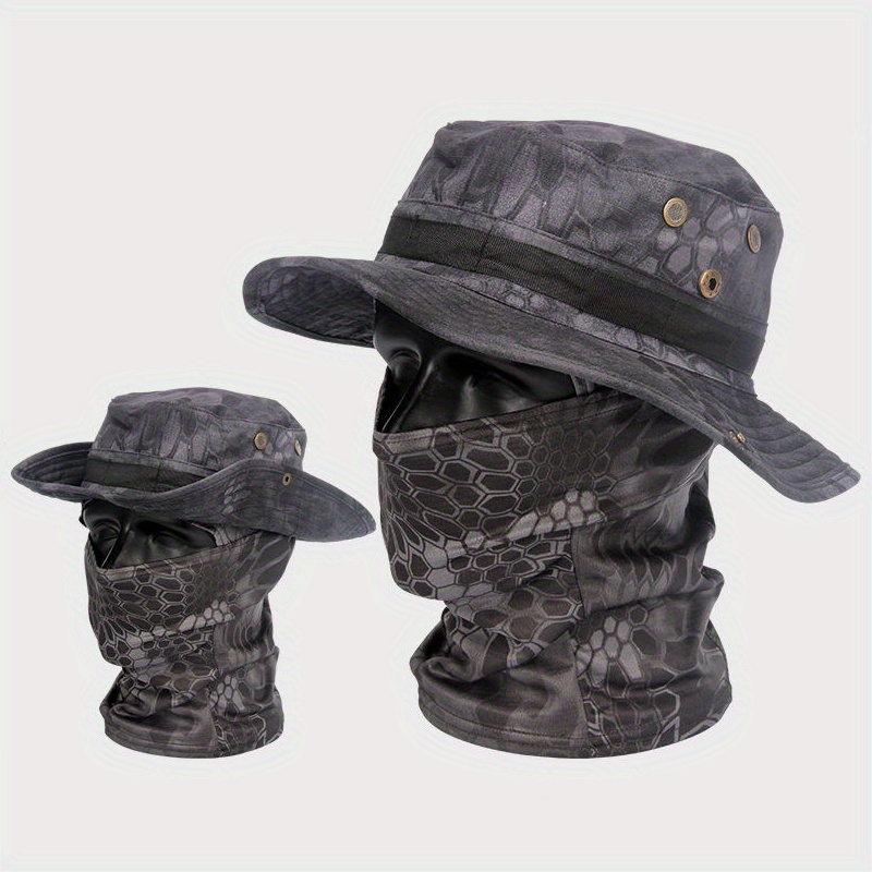 Stay Cool Protected: Camouflage Boonie Hat Perfect Outdoor - Temu
