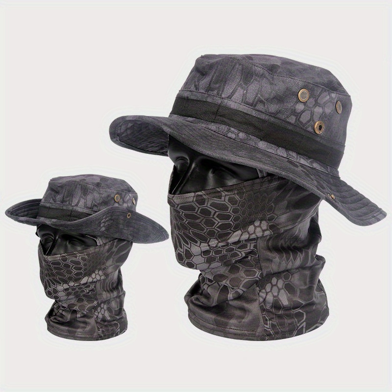 Stay & Protected Camo Boonie Hat for Outdoor Sports