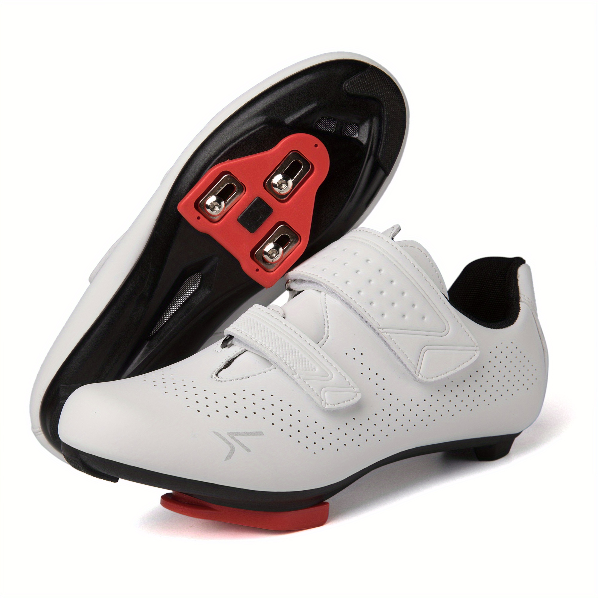 Men's Cycling Shoes With Preinstalled Delta Cleats Clip, Professional