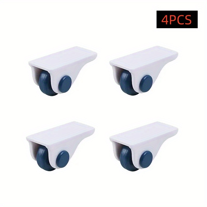 4pcs Self Adhesive Caster Wheels Stick On Mini Wheel Casters Small