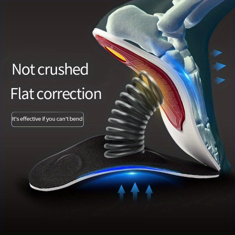 1 pair wear-resistant and breathable, suitable for casual shoes and sports running insoles