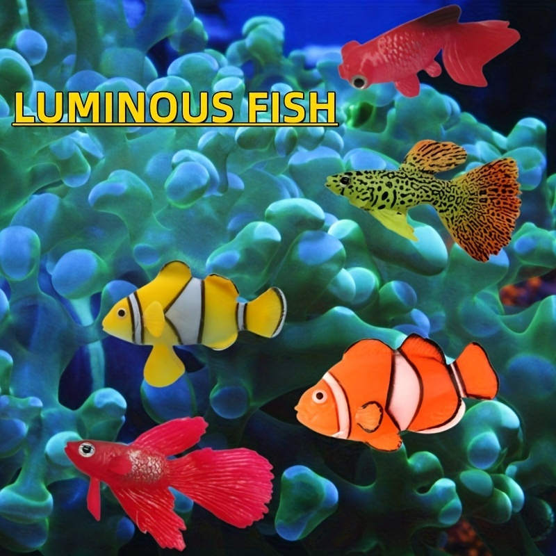 Simulation Fake Fish Floating Ornament Fish Tank Landscaping Decoration Aquarium Decoration