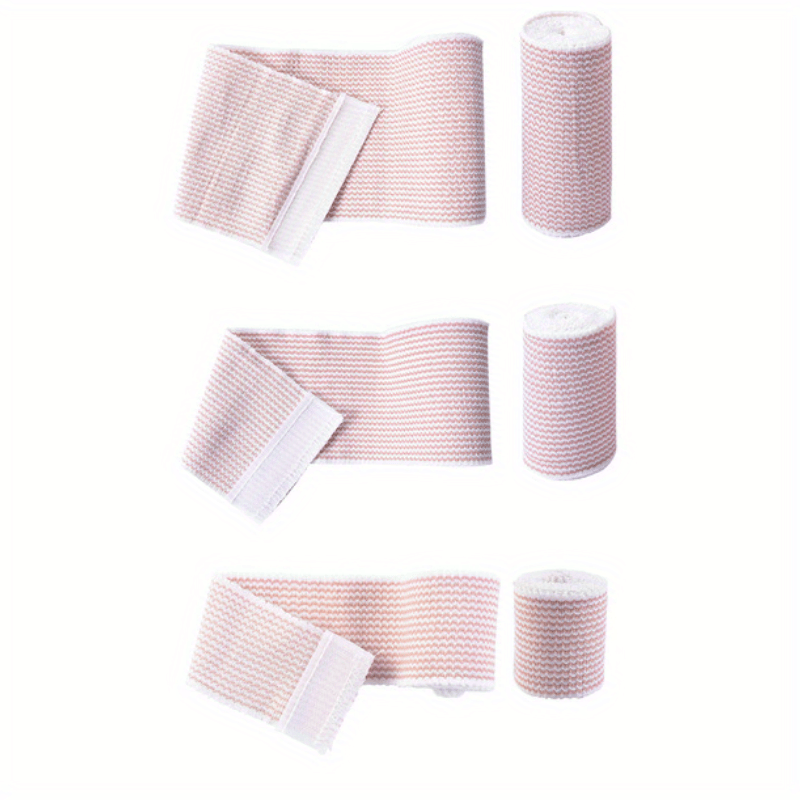 Bandage Élastique Extensible À Rayures, Reliure De Bande De Sport,  Emballage De Compression De Pansement, Avec Fermeture À Crochet Et Boucle -  Temu Belgium