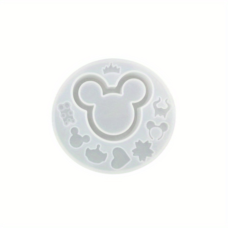 Lovely Mouse Head Shaped Resin Shaker Molds Silicone - Temu