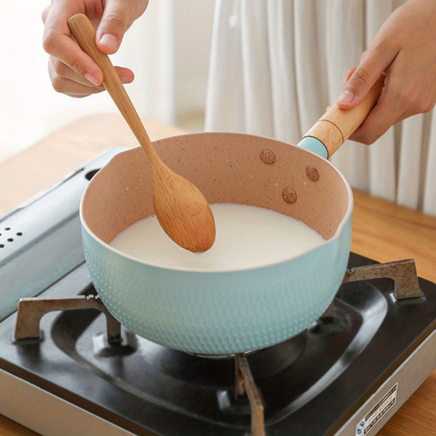 Maifan Stone Pot Non stick Soup Pot Frying Pot - Temu