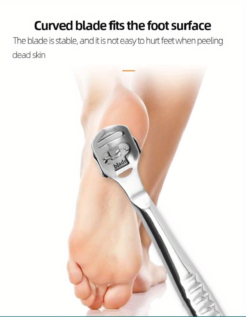 Stainless Steel Foot Scraper Foot Grinder To Remove Dead Skin Pedicure