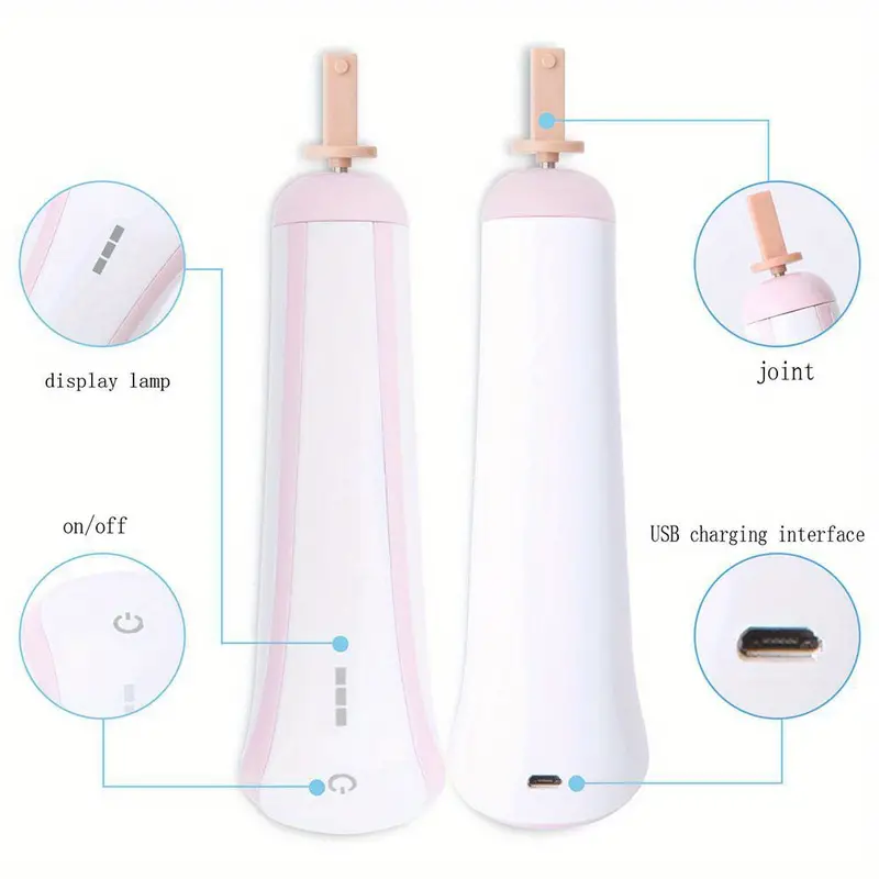 private label automatic rotation brush cleaning dryer tool electric makeup brush cleaner details 4