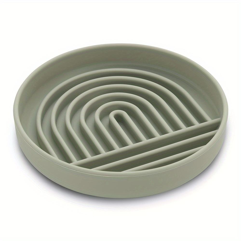 1PC Large Slow Feeder Dog Bowl,Maze Interactive Dog Food Bowl,Anti