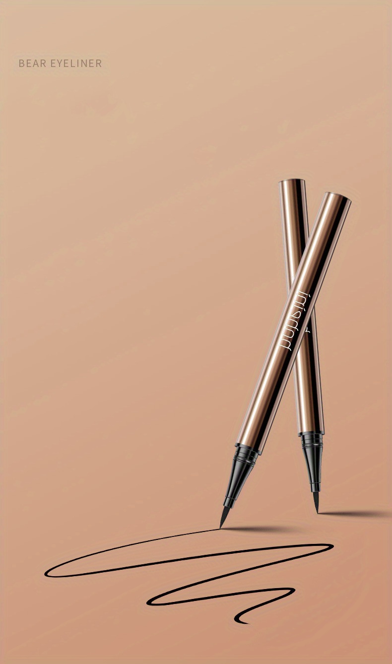 Liquid Eyeliner Gel Pen Fine Tip Smudge Proof Waterproof Temu