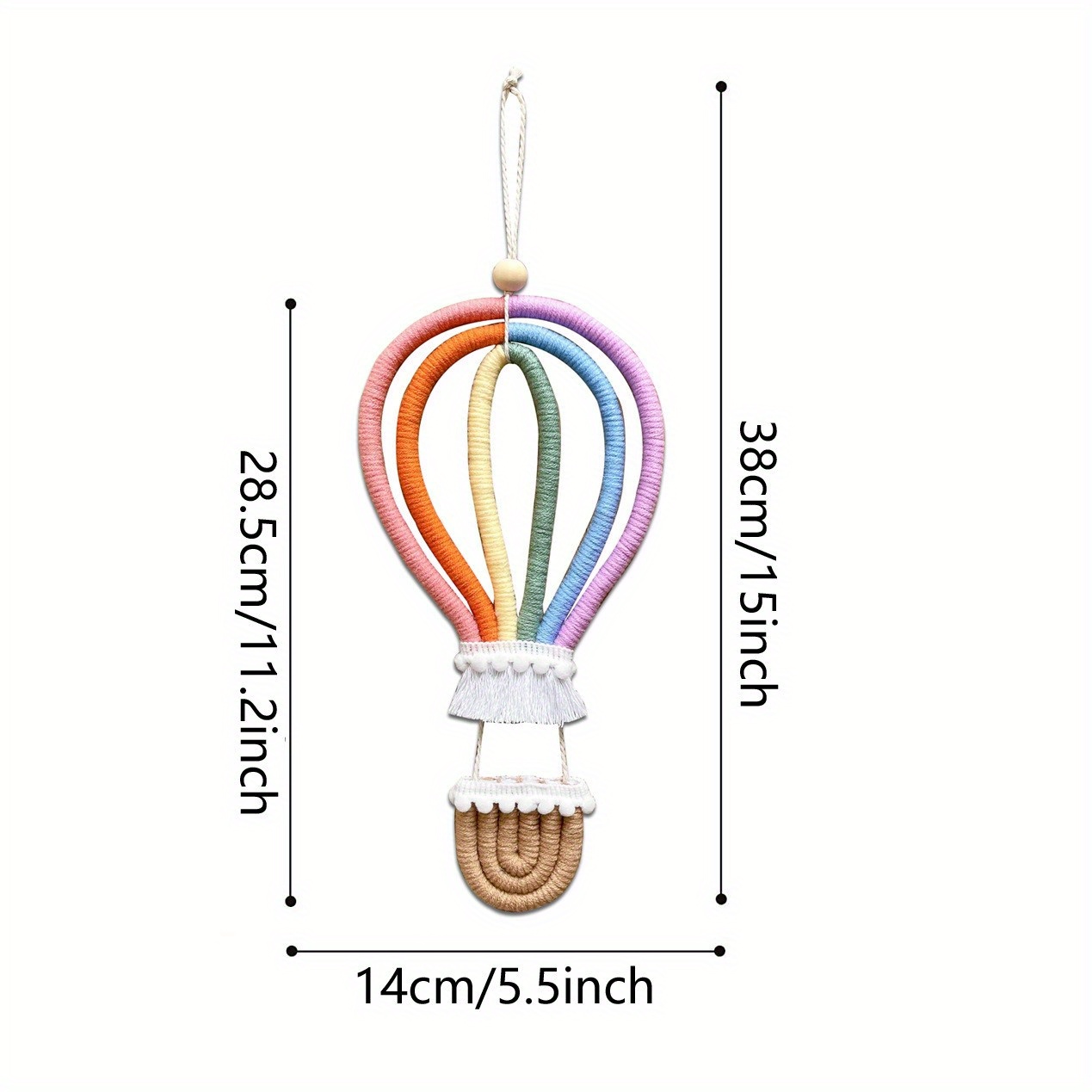 1pc Nordic Style Home Children s Room Decoration Pendant Woven Hot Air 1pc Nordic Style Home Children s Room Decoration Pendant Woven Hot Air
