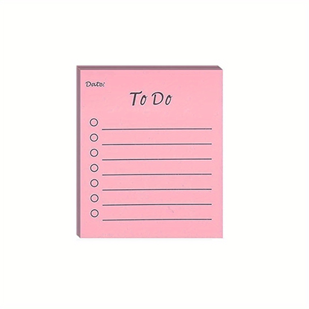 1 Pad(9 Colors Optional) Lined Large Sticky Notes 4x6( - Temu