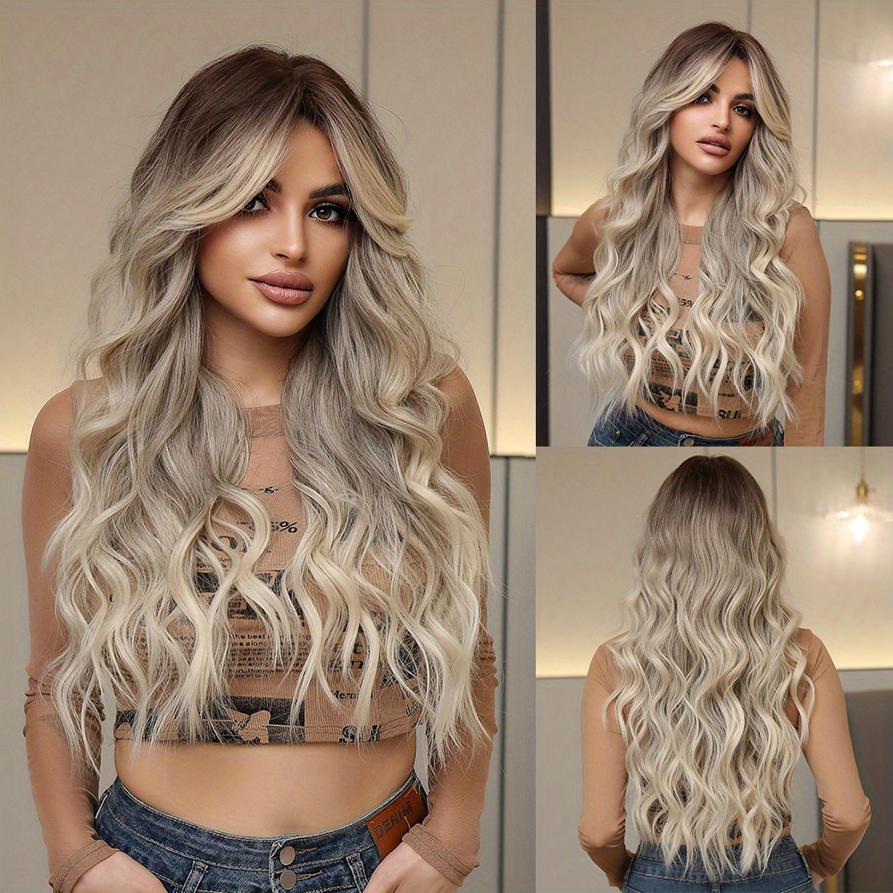 Long gradient clearance wigs