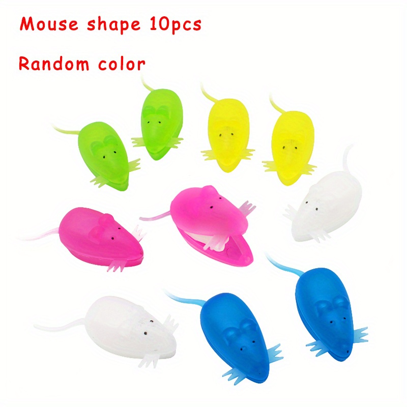 10 plastic tooth storage boxes shaped like mice for keeping and collecting teeth details 4