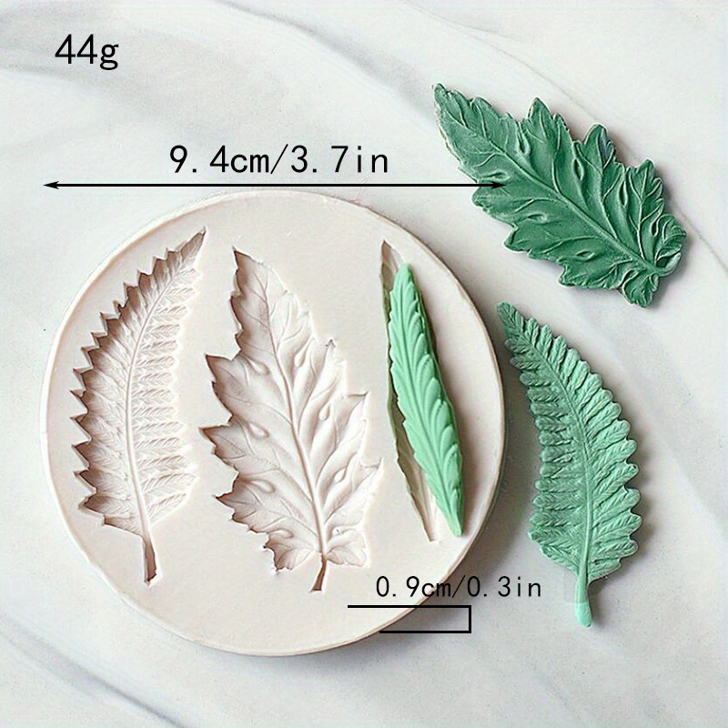 Flower Leaf Chocolate Mold 3d Silicone Mold Candy Mold - Temu