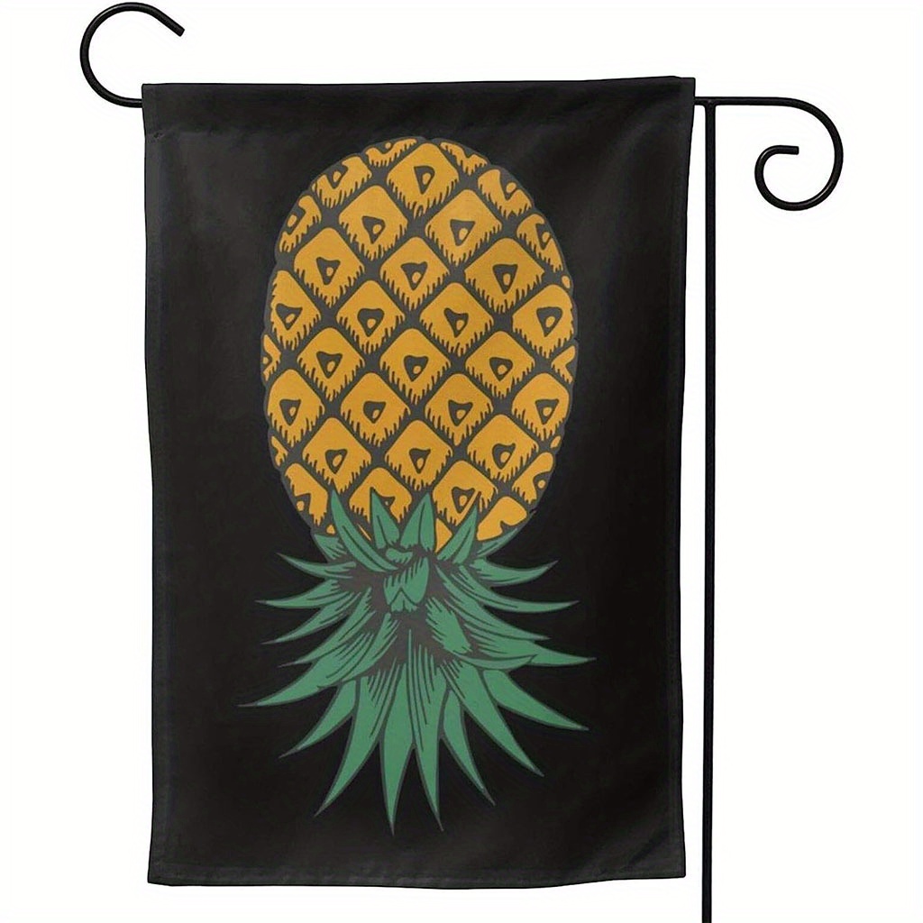 1pc, Upside Down Pineapple Flag, Swinger Party Decoration, If You Know,  Play Well With Others, Garden Flag Funny Sign Seasonal Porch Decorations  Banne