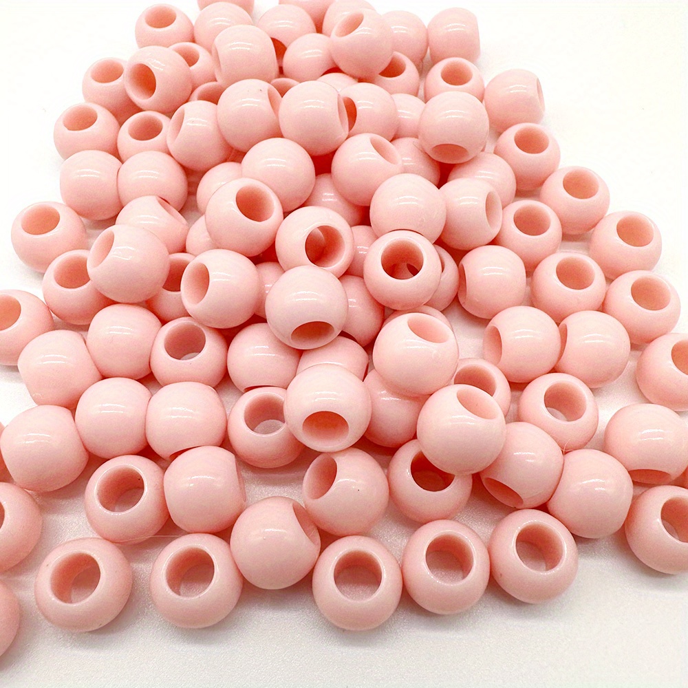 Mixed Color Macroporous Beads Plastic Beads Acrylic Beads - Temu South ...