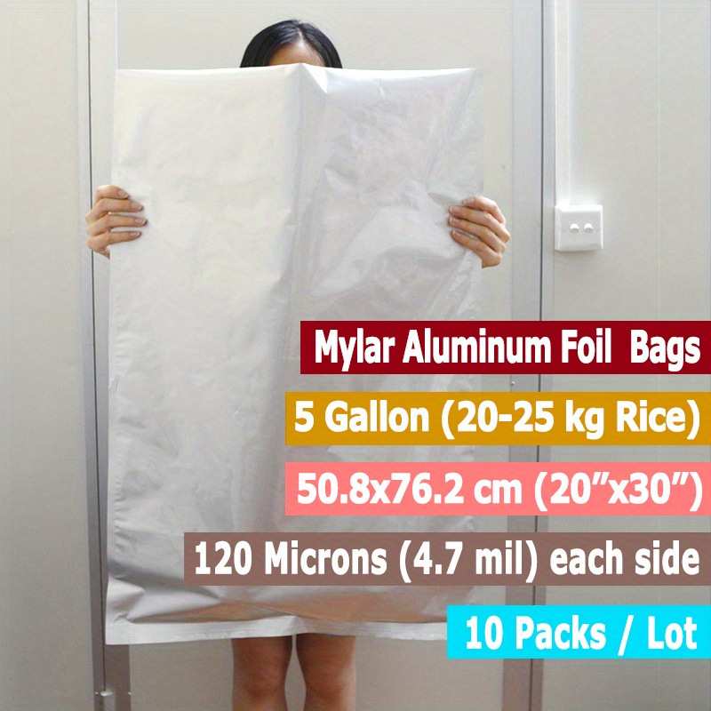1 Gallon Mylar Bag Case