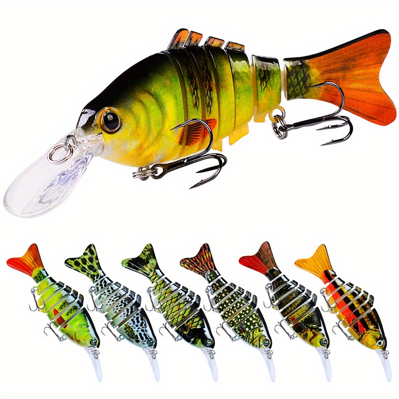 1pc Multi jointed Swimbait 4.13in/18.5g Artificial Bionic Lure - Temu