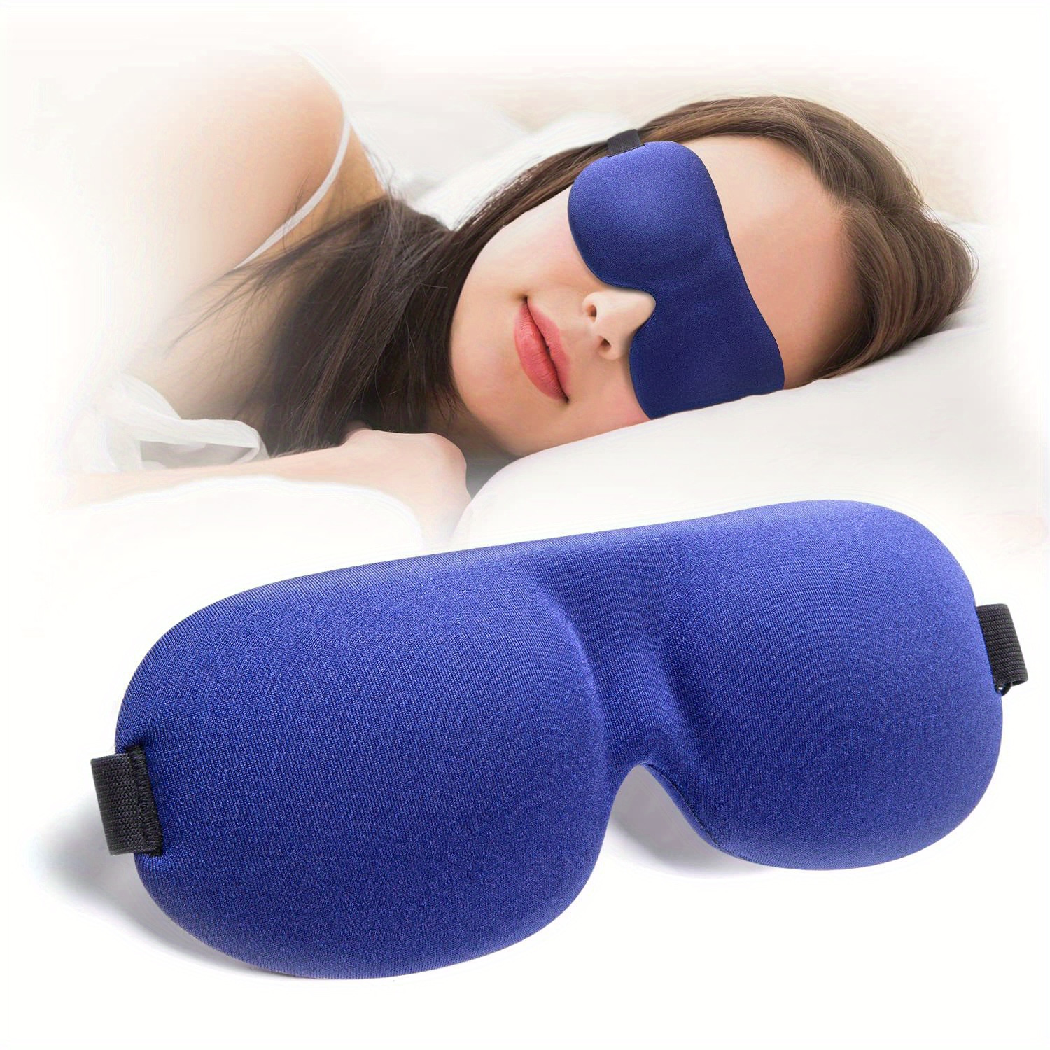 3d Stereoscopic Sleep Eye Mask Sleep Magic Memory Sponge - Temu