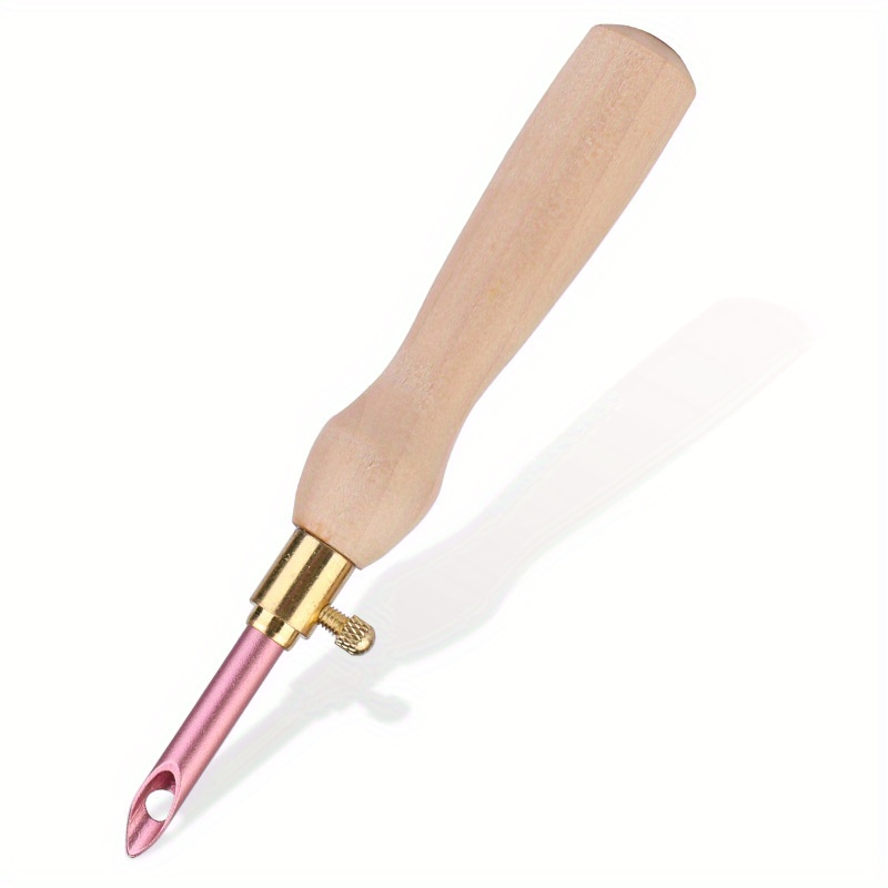 Nature Inspired Knitting And Embroidery Pen With Punch Needle Threader  Durable Solid Wood, Metal Detecting, Copper DIY Weaving Tool 305L From  Imeav, $36.59