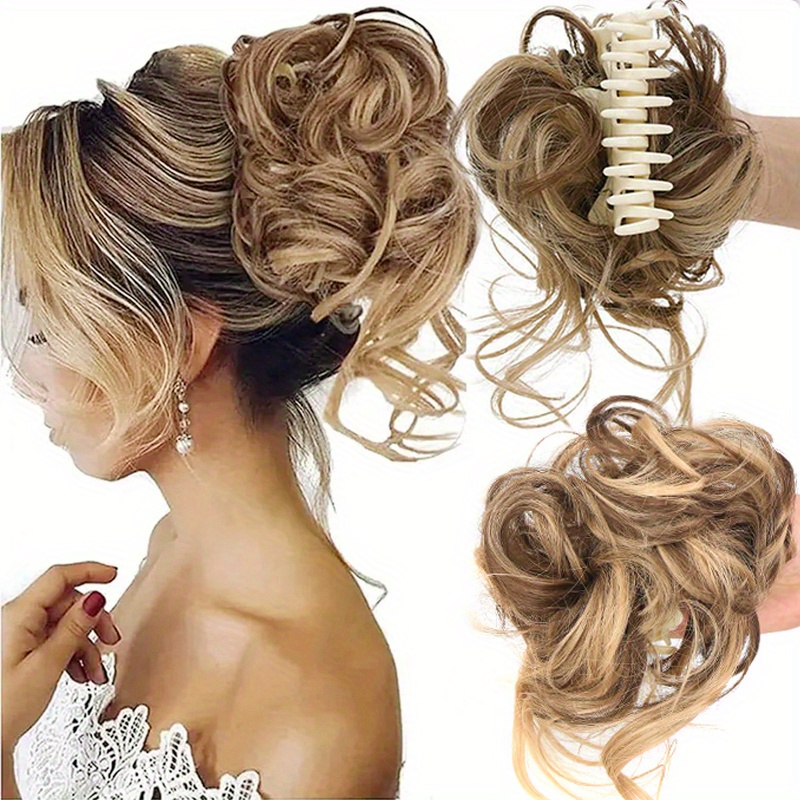 Claw clip  Clip hairstyles, Effortless hairstyles, Bride hair clips