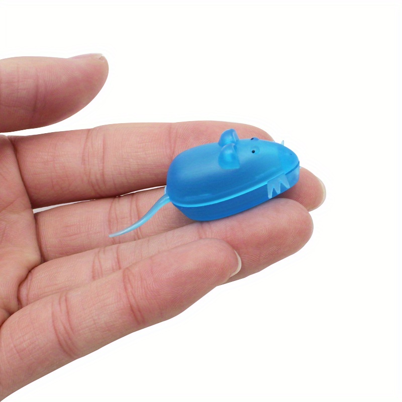 10 plastic tooth storage boxes shaped like mice for keeping and collecting teeth details 2