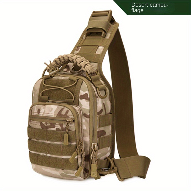 Camouflage Sports Small Chest Bag Shoulder Slant Cross - Temu