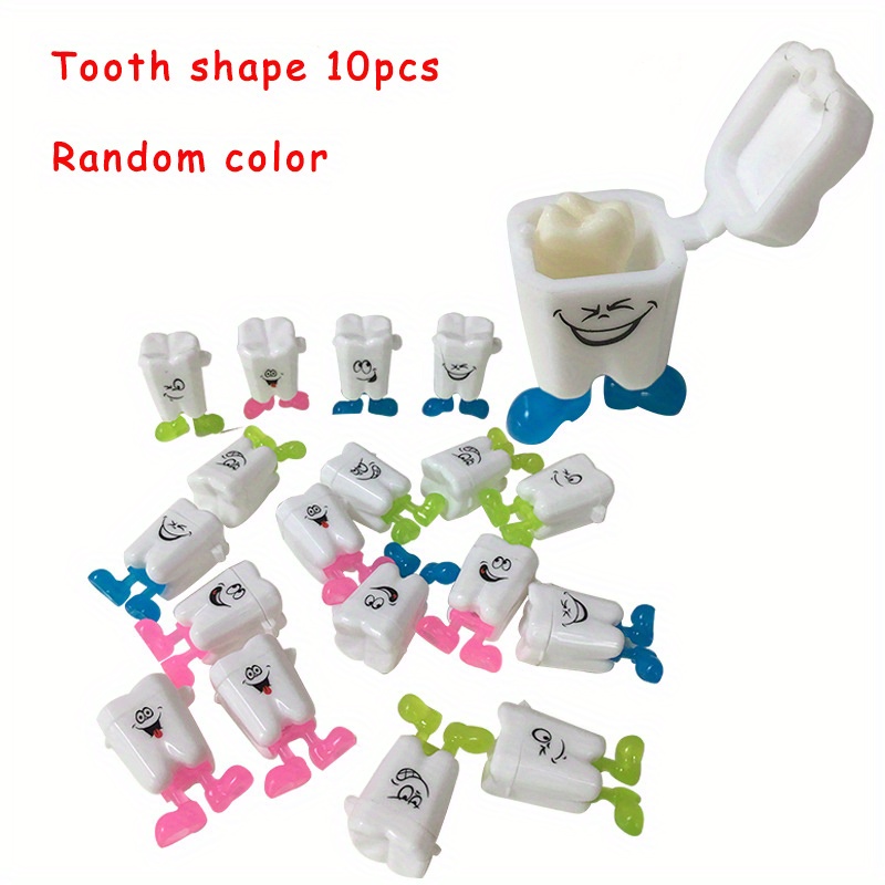  YOUYA DENTAL - Caja de almacenamiento de dientes, caja de  dientes de leche para bebés, organizador de dientes con forma de ratón,  regalo para niños, caja especial para recuerdos de niños (