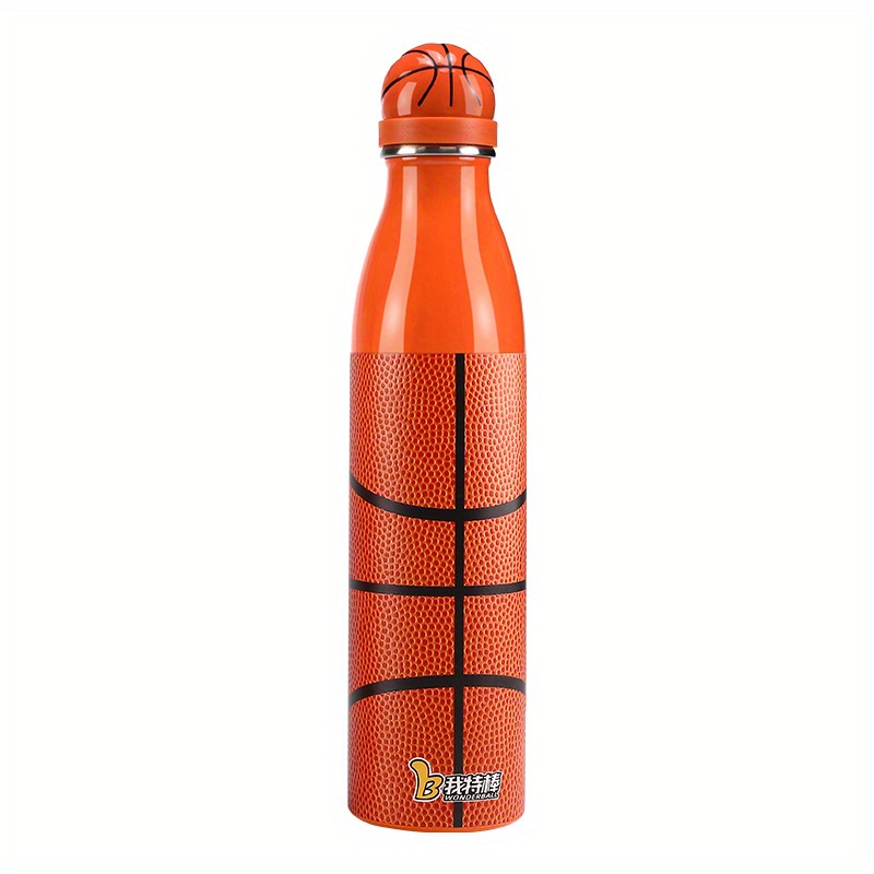 Double Insulated Stainless Steel Water Bottle With Baseball Design Straw  Lid - Perfect For Sports And Outdoor Activities - Temu