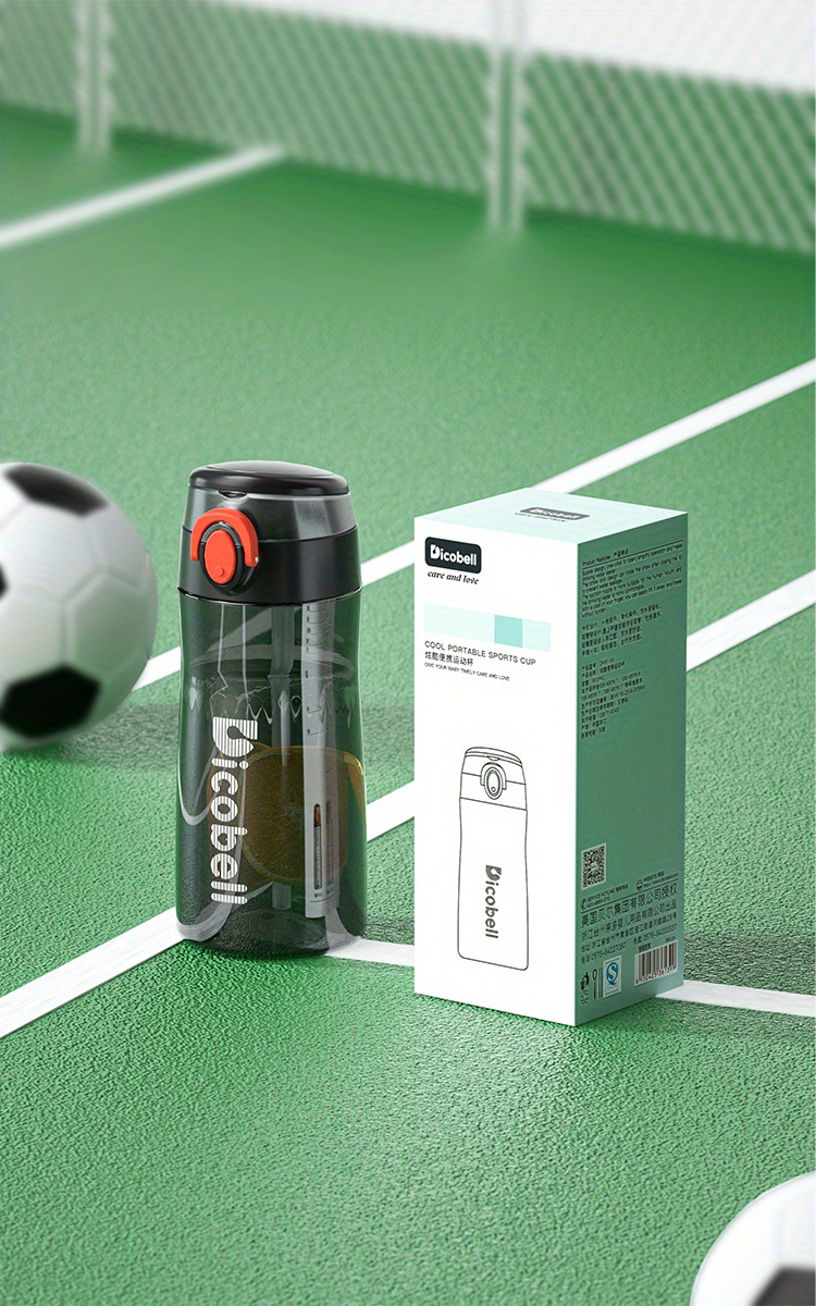 Soccer Ball Disposable Plastic Cups With Lids and Straws Party Favors 