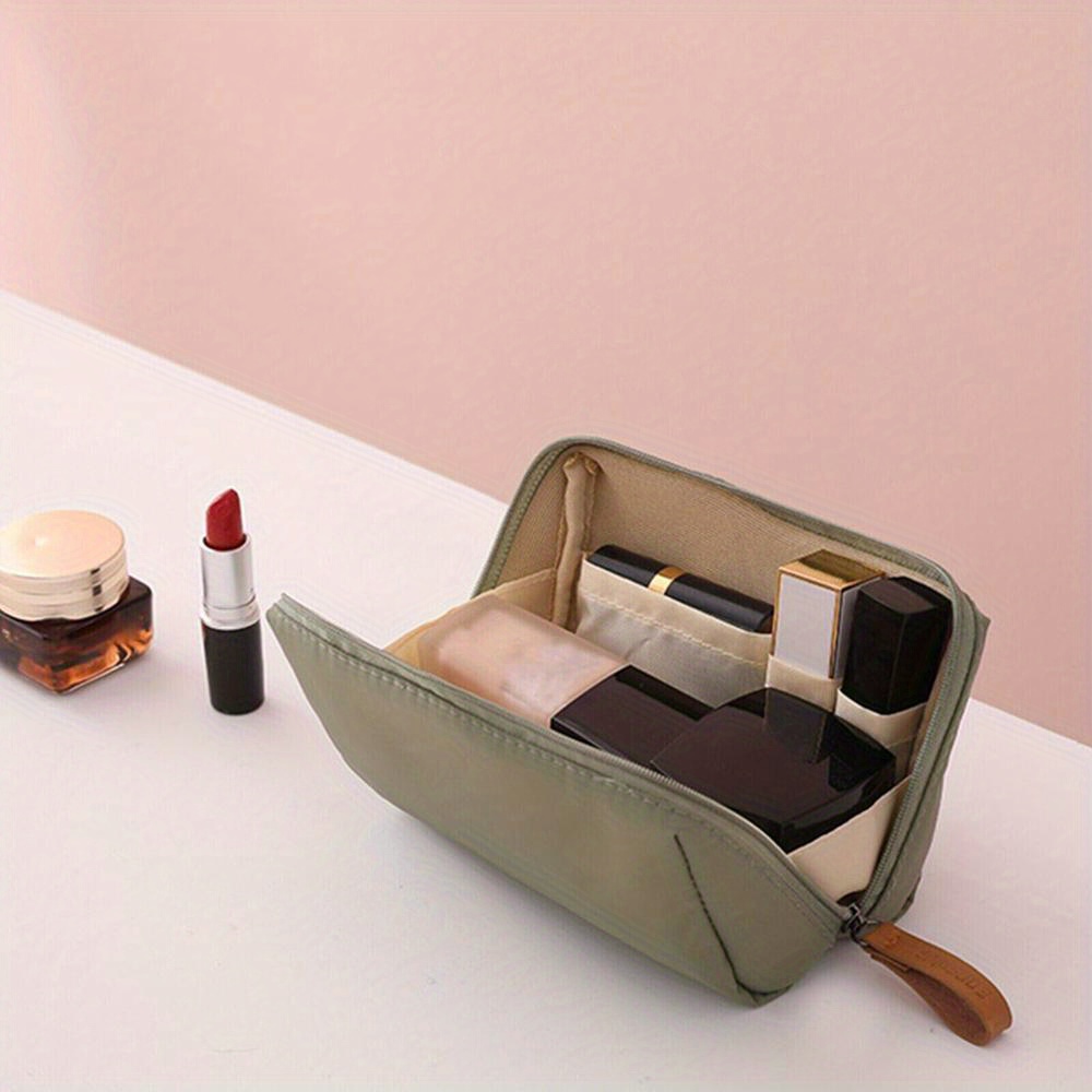 Minimalist Travel Makeup Bag, Lightweight Versatile Storage Bag, Portable Cosmetic  Bag - Temu