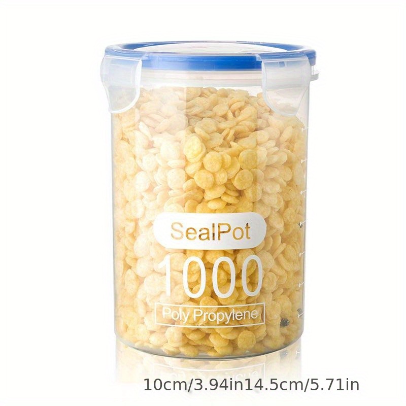 Buy Wholesale China Airtight Jar Kitchen Household Moisture-proof Storage  Box Food-grade Transparent Plastic Snack Jar & Food Jar at USD 0.64