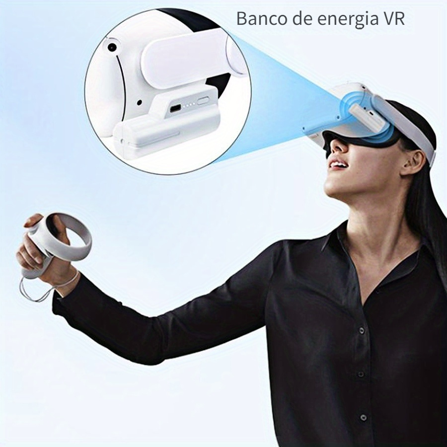 Las Gafas De Realidad Virtual Para Meta Quest 3 Tienen Bater