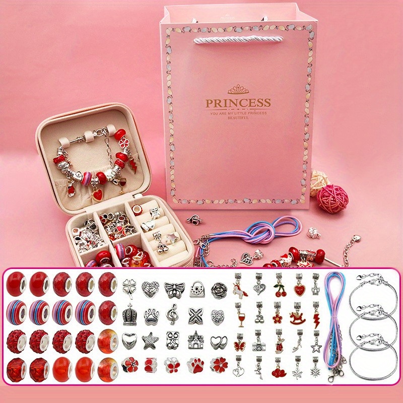 Kit de manualidades para niñas, kit para hacer pulseras de la amistad DIY,  haga sus propias joyas con restos de tela de Liberty of London -  España