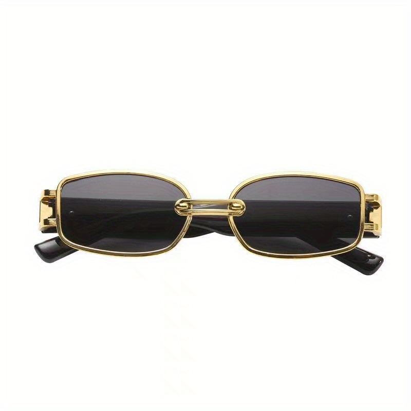Square Metal Frame Sunglasses UV400
