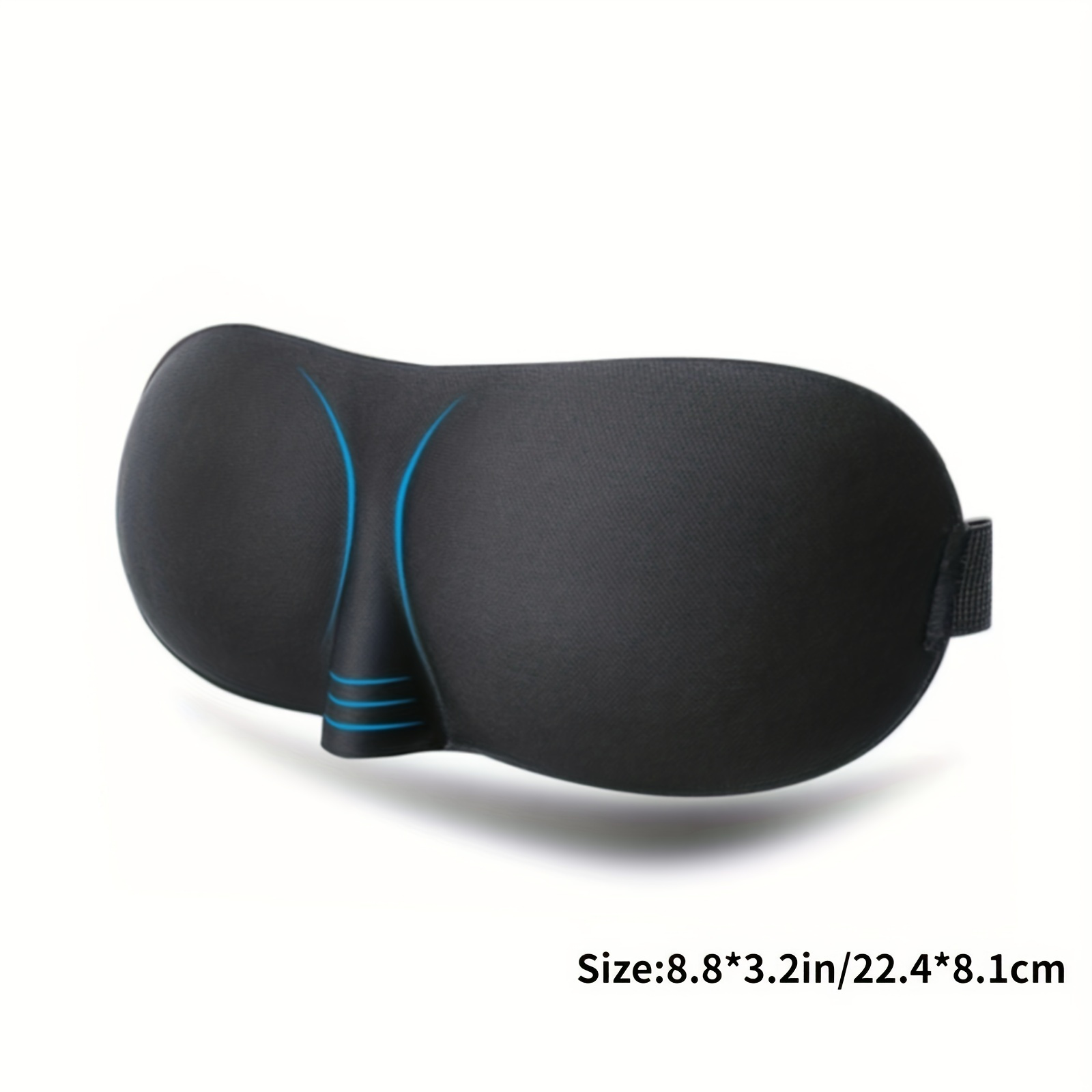 3d Sleep Mask Contoured Blindfold Sleeping Aid Soft Memory Temu Australia