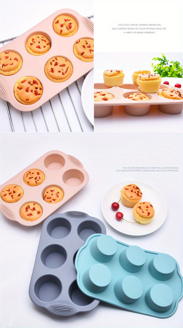 Non stick Silicone Muffin Pan With Perfect For Making - Temu