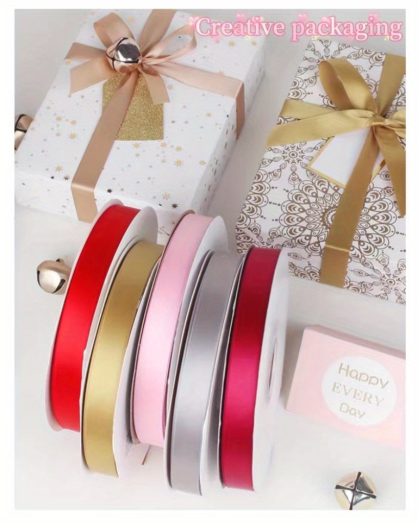 22.9 Yards Wide Ribbons Satin Ribbons Gift Wrapping Ribbons - Temu