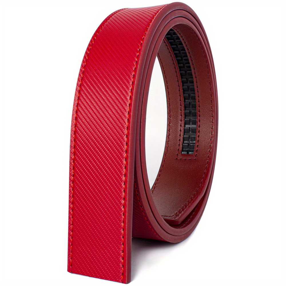 Red Belt Strap for Buckles Replacement