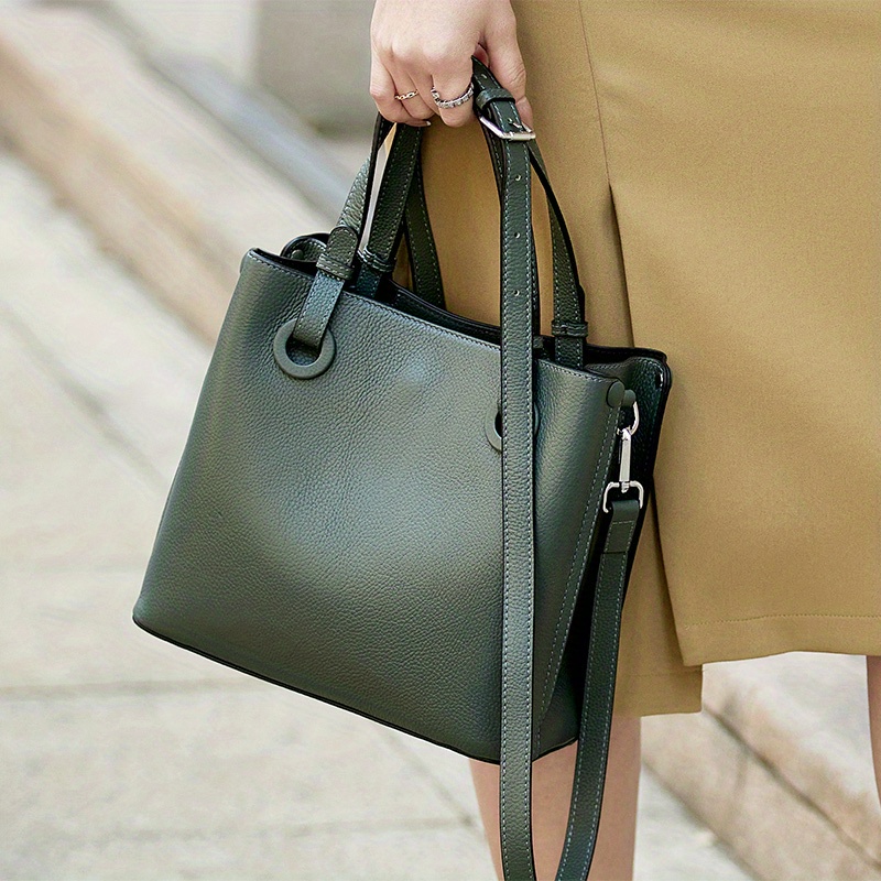Large Capacity Tote Bags, Elegant Zipper Handbag, Women's Trendy