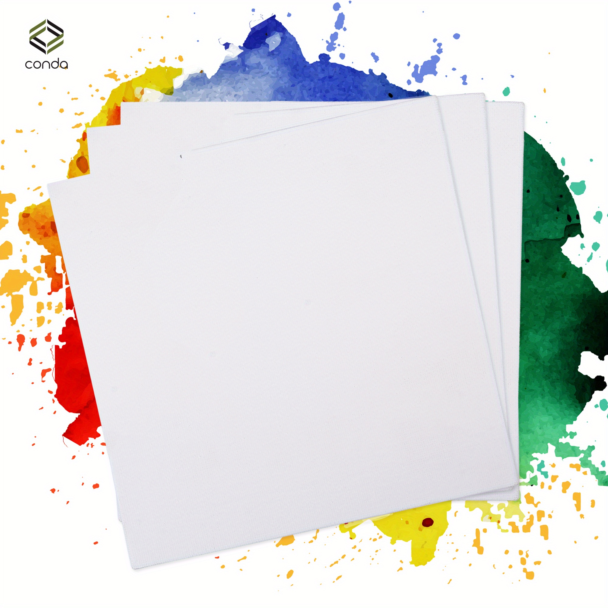 Conda Artist Canvases For Painting Primed 100% Cotton Canvas - Temu