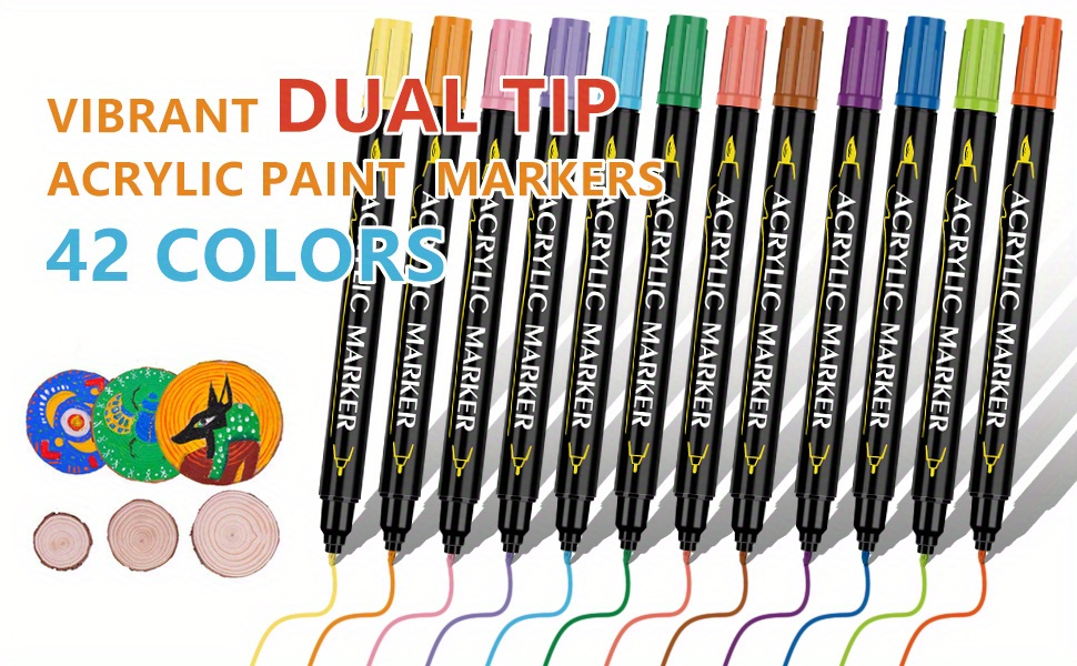 Lyra Aqua Brush Duo Brush Markers - Set of 12 Water-Based Brush Pens for  Artists of All Ages - Dual Tip Markers for Fine Details and Wide Strokes 