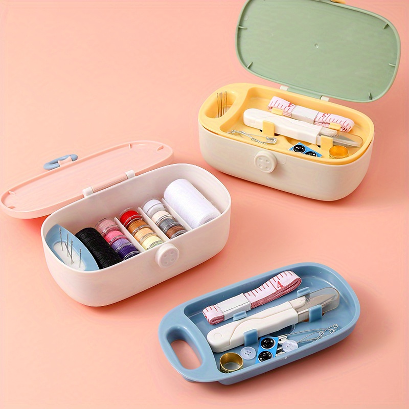 Household Multifunctional Needle And Thread Storage Box Temu