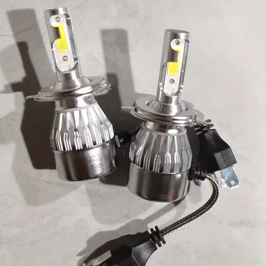 Focos LED R3 LED Car Headlight H4 50W Bombillo Luz LED LED H7 H1
